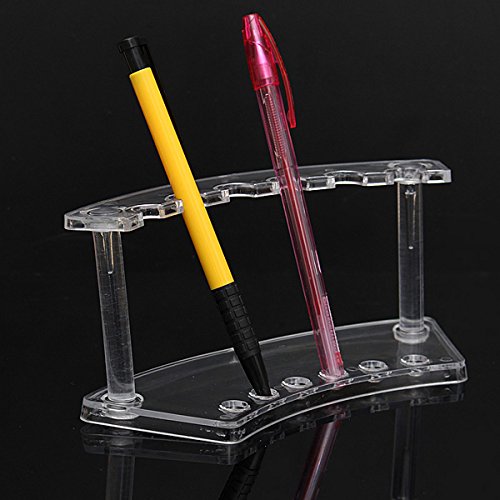 transparent 6 fente support d'affichage crayon ...