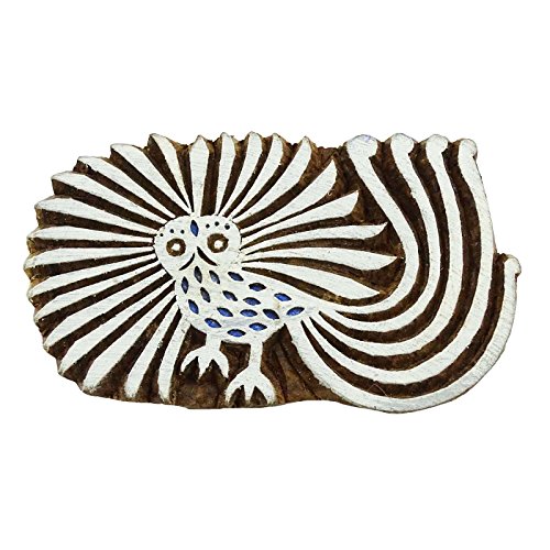 Sculpté à la main Animal Print Bloc Textile Tissu en bois traditionnel Stamp Art Inde 8907139726882 Indianbeautifulart Sculpté à la main Animal Print Bloc Textile Tissu en bois traditionnel Stamp Art Inde 8907139726882 Indianbeautifulart
