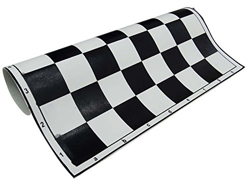 CHESSMATE Chessmate tapis de vinyle rouleau d'échecs jusqu'à échecs dames tapis jeu pliage antique mat échecs code EAN 8907530245968 