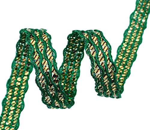 Tressé Metallic Crafting Garniture 12.7 mm Larg...