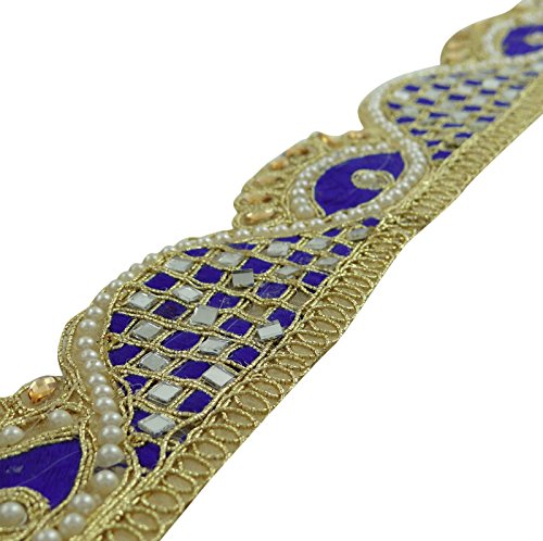 Couture Dentelle Brodée De Perles Fournitures G...