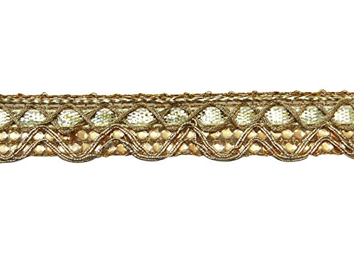 Crafting Couture Metallic Edging dentelle 5.08 ...