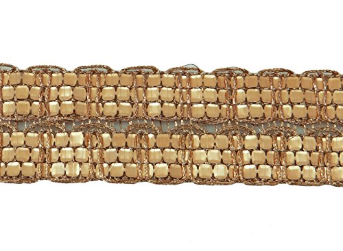 Crafting Metallic Couture Tressé Edging Dentell...