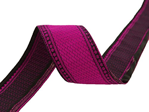 Tissu brodé Garniture couture matériel de dente...