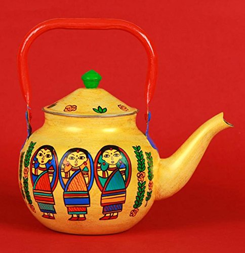 A Krazy Mug Peint à la main bengali babushka thème indien table décor thé bouilloire cadeau code EAN 8907551333767 
