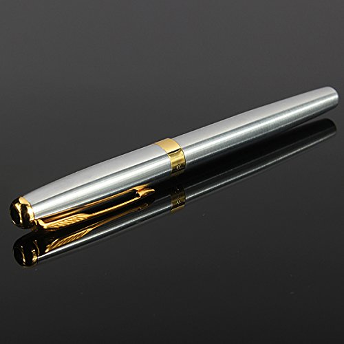 baoer 388 argent exquise inoxydable m nib stylo...