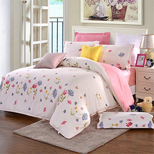 Fraîche et belle famille de quatre coton literi...