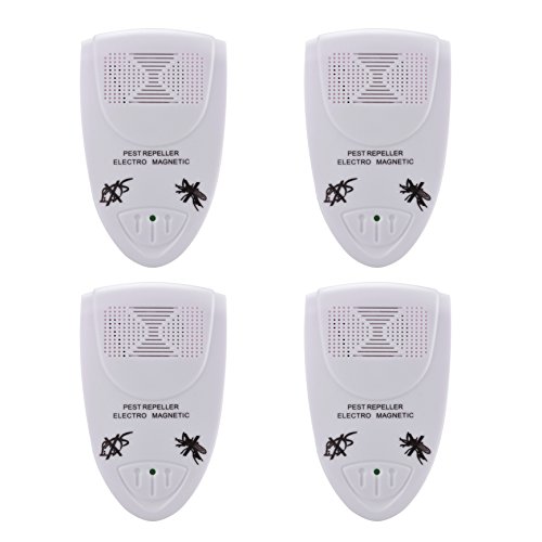 4 Paquets, WM électronique à ultrasons Repeller...