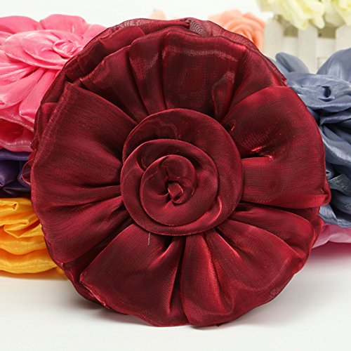 R)- 1 paire rose fleur fenêtre clip de tirants ...