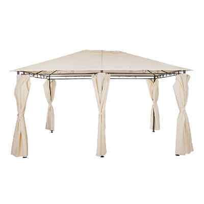 Tonnelle blackp 3 x 4mt - en acier - avec ridea...