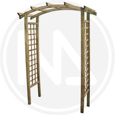 Pergola en bois imprégné - Auvent - Pin FSC - T...
