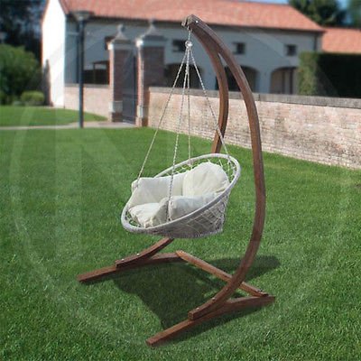 Fauteuil à bascule avec support le legno-papill...