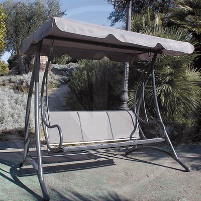 'Balancelle 3 places - en métal/aluminium - 