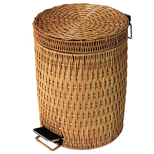 zll/rotin dustbin. pedal-bins pour utilisation ...