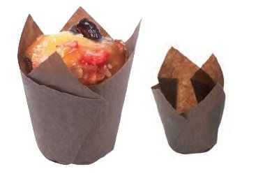 FaisTonGateau - lot de 200 caissettes brunes - 200 caissettes papier brunes code EAN 8999885030542 