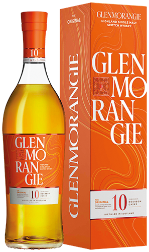 GLENMORANGIE HIGHLAND SINGLE MALT SCOTCH WHISKY 10 ANS code EAN 9000010 