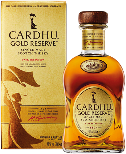CARDHU SINGLE MALT SCOTCH WHISKY GOLD RESERVE code EAN 9000014 