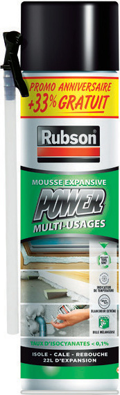 MOUSSE EXPANSIVE(3)(5) POWER