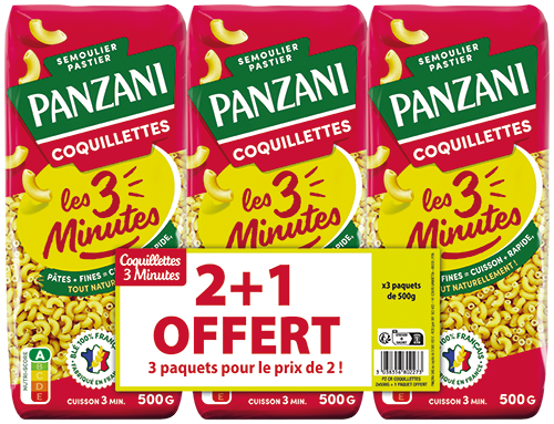 PÂTES CUISSON RAPIDE