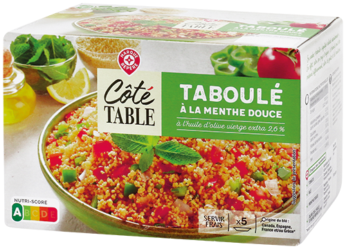TABOULÉ À L'HUILE D'OLIVE VIERGE