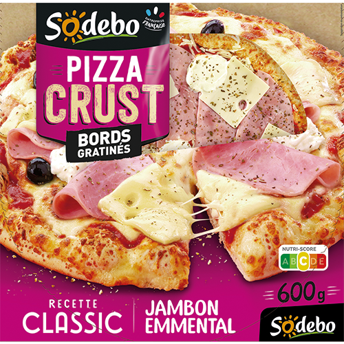 SODEBO PIZZA CRUST CLASSIQUE JAMBON EMMENTAL code EAN 9000231 