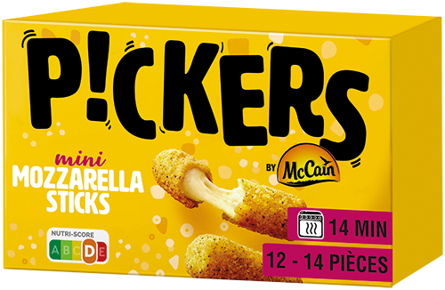  SUR LES PRODUITS PRÉSENTS EN MAGASIN DE LA GAMME PICKERS DE "MC CAIN" code EAN 9000268 