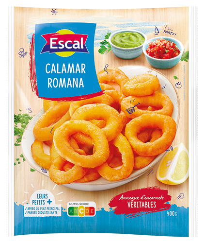 ESCAL CALAMAR À LA ROMAINE SURGELÉ code EAN 9000270 