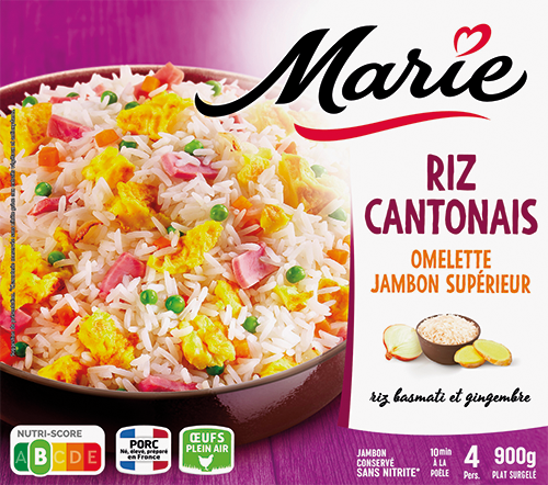 MARIE RIZ CANTONAIS SURGELÉ code EAN 9000275 