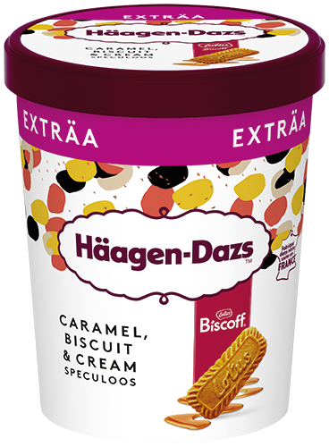 POT DE CRÈME GLACÉE CARAMEL, BISCUIT & CRÈME SPECULOOS EXTRÄA 9000283 HÄAGEN-DAZS POT DE CRÈME GLACÉE CARAMEL, BISCUIT & CRÈME SPECULOOS EXTRÄA 9000283 HÄAGEN-DAZS