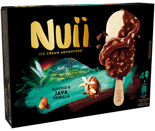 4 BÂTONNETS GLACÉS AMANDE & VANILLE DE JAVA 9000285 NUII 4 BÂTONNETS GLACÉS AMANDE & VANILLE DE JAVA 9000285 NUII