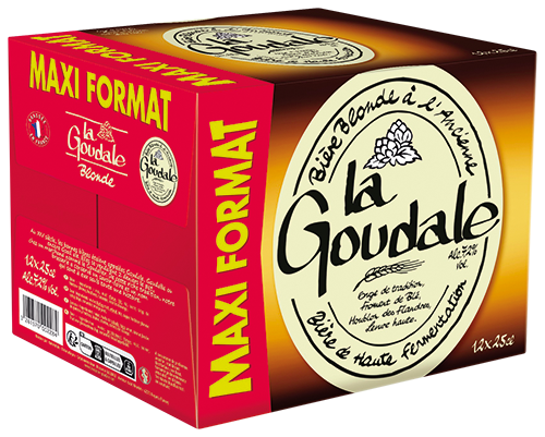 LA GOUDALE BIÈRE BLONDE code EAN 9000311 