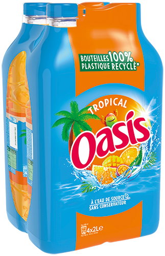 OASIS BOISSON SAVEUR TROPICAL code EAN 9000341 