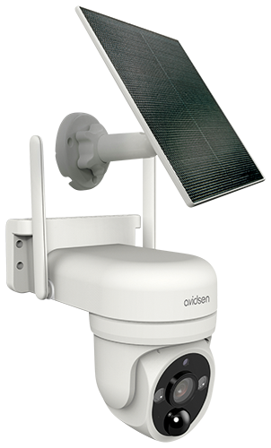 CAMÉRA EXTÉRIEURE SOLAIRE 360° 4MP