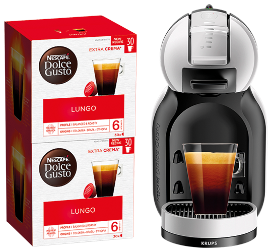 PACK MACHINE À CAPSULES MINI ME ET 60 CAPSULES