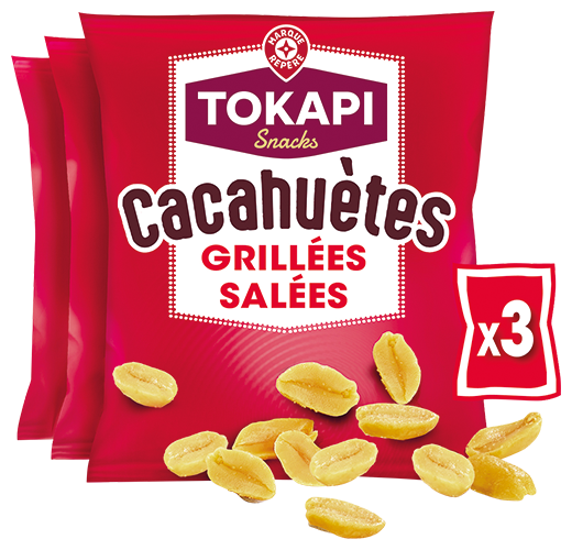 CACAHUÈTES GRILLÉES SALÉES