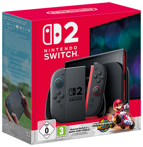  PACK CONSOLE NINTENDO SWITCH 2  + MARIO KART WORLD code EAN 9000446 