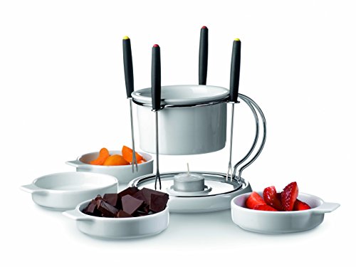 921396 service à fondue au chocolat 11 pièces