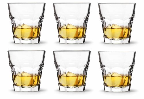 Leerdam 922208 Verre à Whisky 26 cl Trempé 6 Pi...