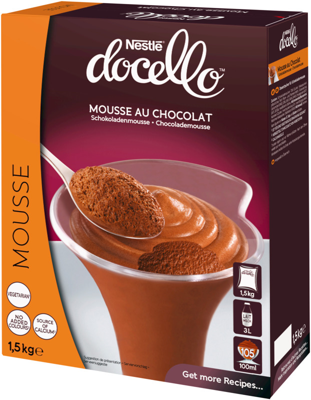 PRÉPARATION MOUSSE AU CHOCOLAT Nestlé