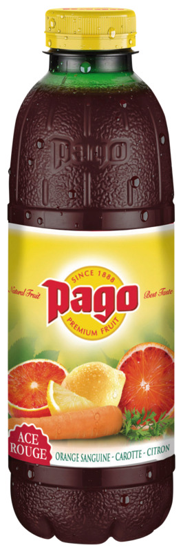 JUS DE FRUITS ACE ROUGE PAGO