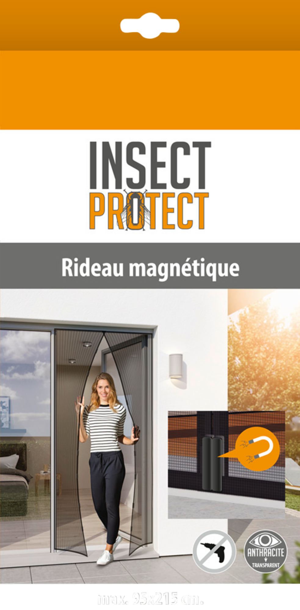  MOUSTIQUAIRE DE PORTE AIMANTÉE code EAN 9003117031319 