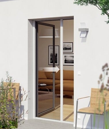 WINDHAGER Kit enrouleur moustiquaire porte - Al...