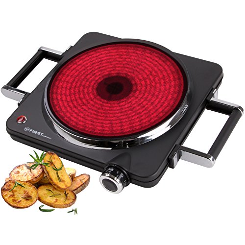 Réchaud infrarouge 1 500 Watt, foyer de 16,5 cm...