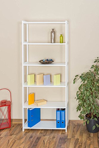 Étagère en bois du pin massif blanc «Junco» 54A...