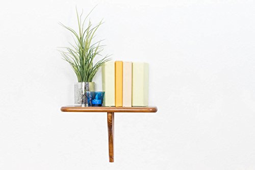 Étagère à susprendre bois du pin massif en coul...