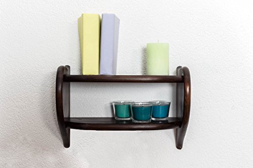 Étagère à susprendre bois du pin massif en coul...