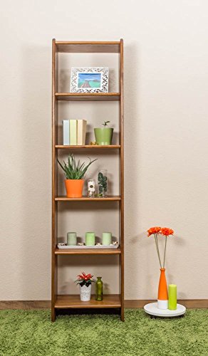 Étagère bois du pin massif en couleur de chêne ...