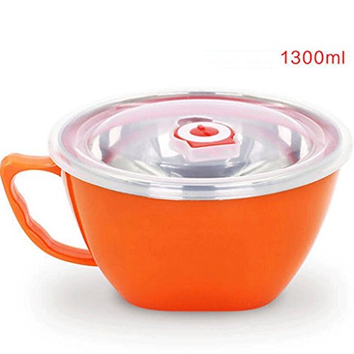 1300 ml inoxydable seal cover bowl steel ( coul...
