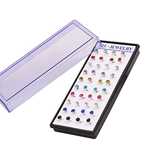 40 pièces (20 paires) boucles partie d'oreilles...