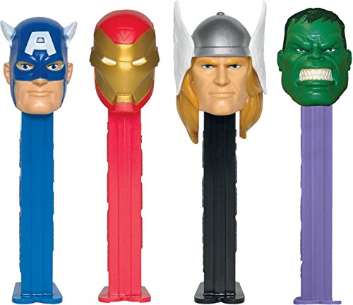 Avengers Pez distributeur avec deux REFILS (ven...